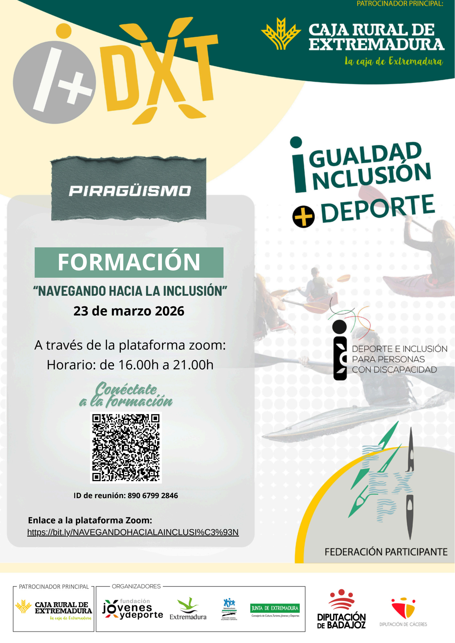 FORMACIÓN IDXT 2026 NAVEGANDO HACIA LA INCLUSIÓN 1